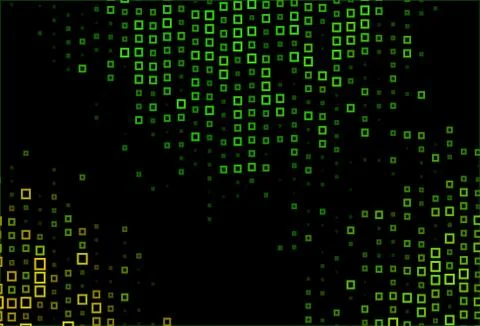 Dark Green vector layout with lines, rectangles. 스톡 일러스트