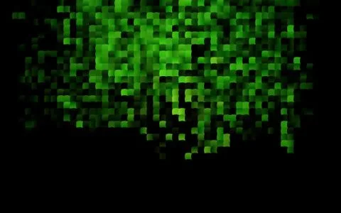 Dark Green vector layout with lines, rectangles. 스톡 일러스트