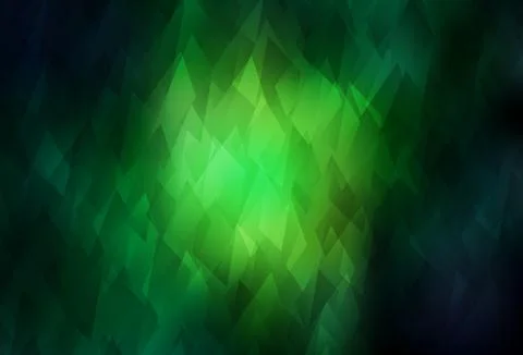 Dark Green vector layout with lines, rectangles. 스톡 일러스트