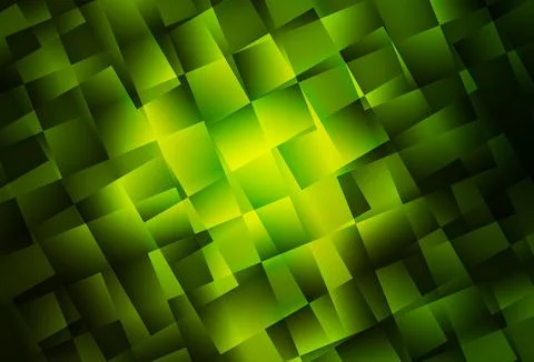 Dark Green vector low poly texture. Stock Illustration