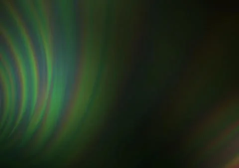 Dark Green vector modern bokeh pattern. Stock Illustration