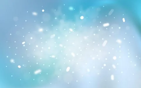Dark Green vector pattern with christmas snowflakes. 스톡 일러스트