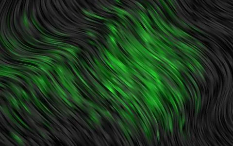 Dark Green vector pattern with lamp shapes. 스톡 일러스트