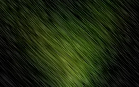 Dark Green vector pattern with liquid shapes. イラスト素材