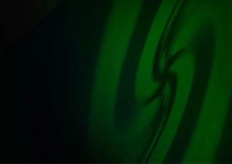 Dark Green vector pattern with liquid shapes. Illustrazione stock