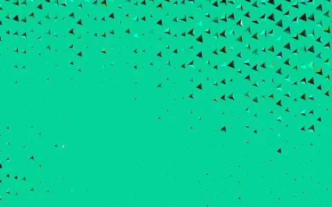 Dark Green vector pattern with polygonal style. Illustrazione stock