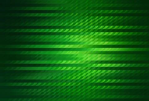 Dark Green vector pattern with random forms. 库存插图