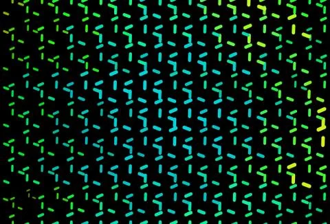 Dark Green vector pattern with sharp lines. Stock Illustration