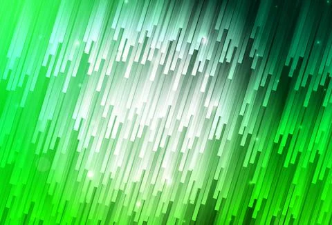 Dark Green vector pattern with sharp lines. Stock Illustration