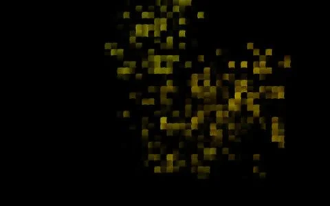 Dark Green vector pattern in square style. Stock Illustration