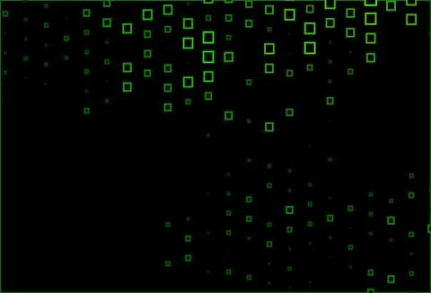 Dark Green vector pattern in square style. Stock Illustration