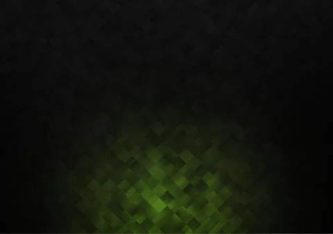 Dark Green vector pattern in square style. イラスト素材