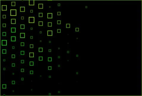 Dark Green vector pattern in square style. Illustrazione stock