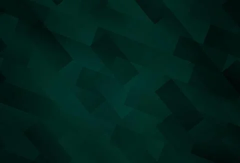 Dark Green vector pattern in square style. Illustrazione stock
