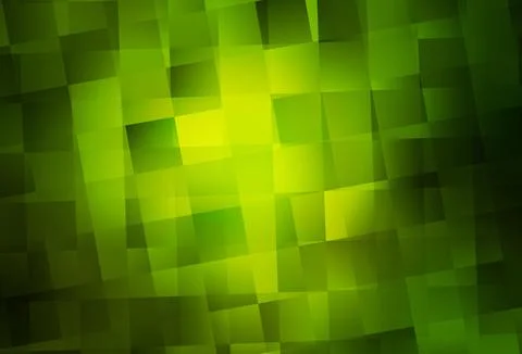 Dark Green vector pattern in square style. Illustrazione stock