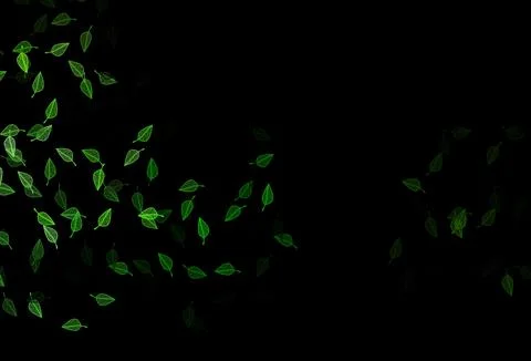 Dark Green vector sketch pattern. Illustrazione stock
