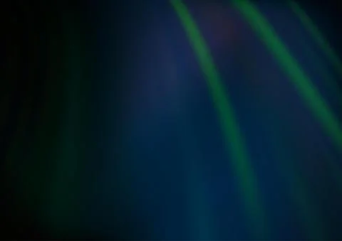 Dark Green vector template with abstract lines. Stock Illustration