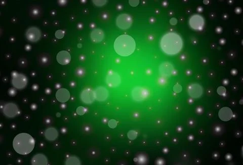 Dark Green vector template in carnival style. Stock Illustration