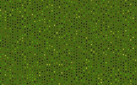 Dark Green vector template with circles. 스톡 일러스트