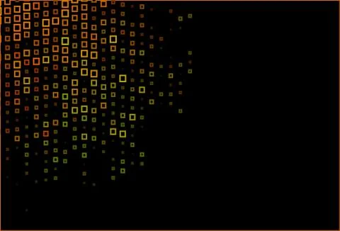 Dark Green vector template with rhombus. Illustrazione stock