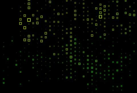 Dark Green vector template with rhombus. Stock Illustration