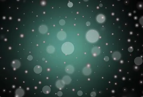 Dark Green vector texture in birthday style. Stock Illustration