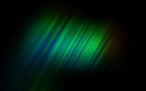 Dark Green vector texture with milky way stars. Stock Illustration