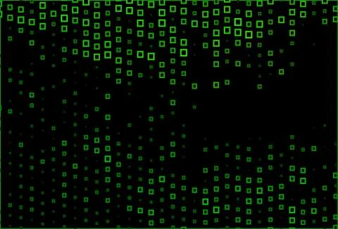 Dark Green vector texture in rectangular style. 스톡 일러스트