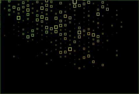 Dark Green vector texture in rectangular style. Stock Illustration
