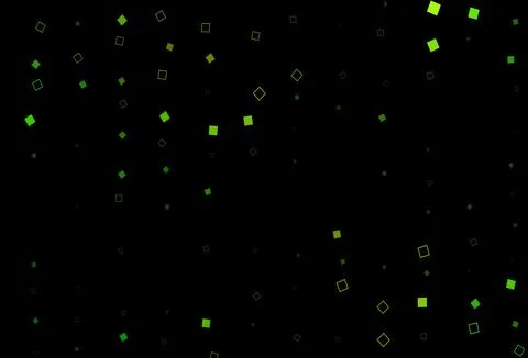 Dark Green vector texture with rectangular style. Stock Illustration