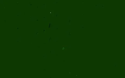 Dark Green vector texture with triangular style. Illustrazione stock