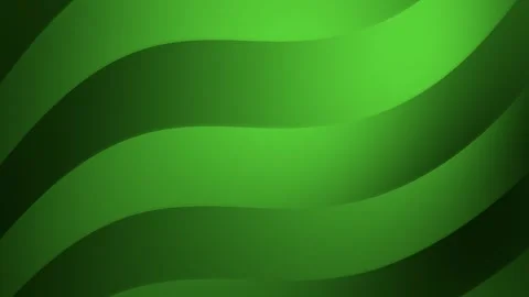 Dark Green Wave Pattern Seamless Background Loop. Stock Footage 286424174