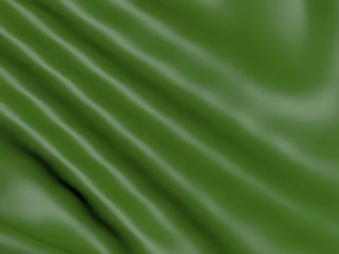 Dark Green wave silk - solid background fabric for the backdrop. Stock Footage 72995926