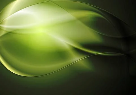 Dark green wavy background. Vector design eps 10 Dark green wavy backgroun... 写真素材