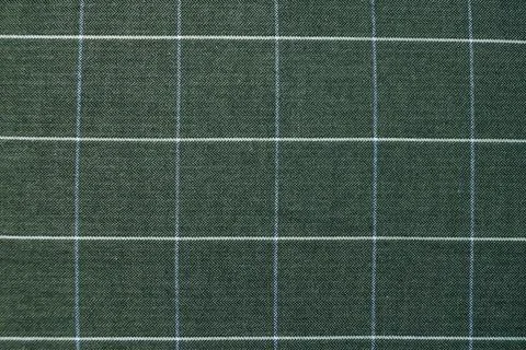 Dark green woven textile with subtle checkered pattern and fine texture Stock Photos