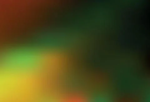 Dark Green, Yellow vector abstract blurred background. Illustrazione stock