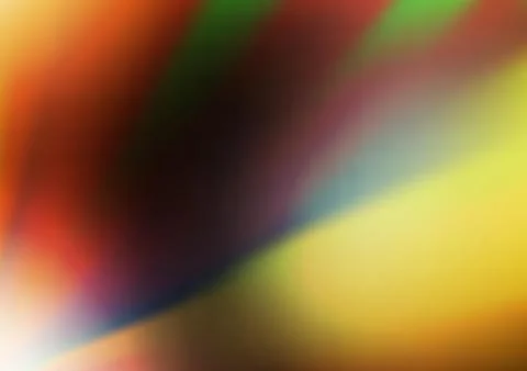 Dark Green, Yellow vector abstract blurred background. 스톡 일러스트