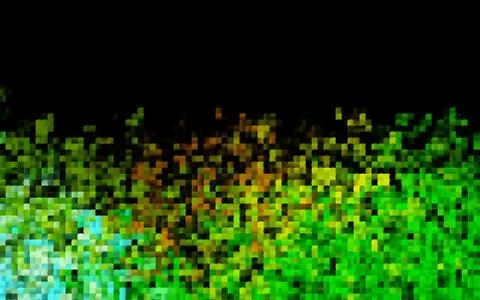 Dark Green, Yellow vector background with rectangles. Illustrazione stock