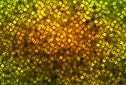 Dark Green, Yellow vector background in polygonal style. Stock Illustration