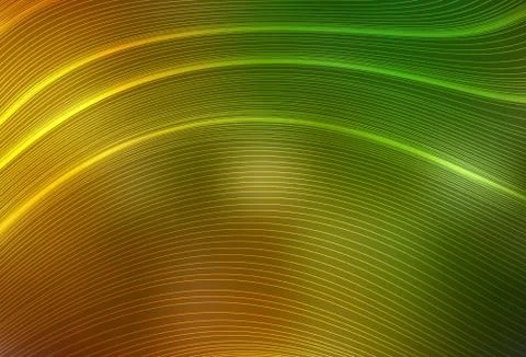 Dark Green, Yellow vector blurred and colored pattern. Illustrazione stock