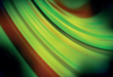 Dark Green, Yellow vector blurred bright texture. Stock Illustration