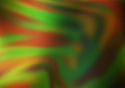 Dark Green, Yellow vector blurred shine abstract pattern. Illustrazione stock