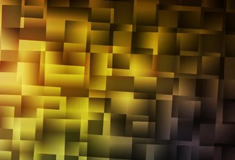 Dark Green, Yellow vector gradient triangles texture. Stock Illustration