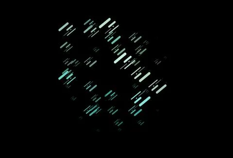 Dark Green, Yellow vector layout with flat lines. Stock Illustration