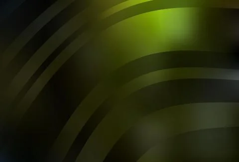 Dark Green, Yellow vector pattern with lines. イラスト素材