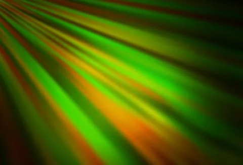 Dark Green, Yellow vector pattern with narrow lines. Stock Illustration