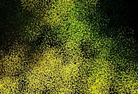 Dark Green, Yellow vector pattern with sharp lines. Stock Illustration