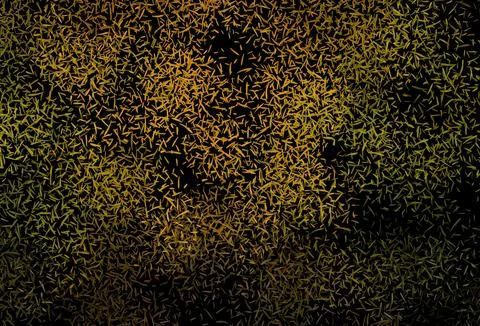 Dark Green, Yellow vector pattern with sharp lines. Stock Illustration