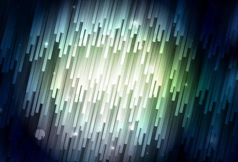 Dark Green, Yellow vector pattern with sharp lines. Stockillustratie