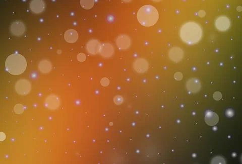 Dark Green, Yellow vector pattern in Christmas style. Stock Illustration